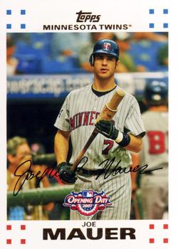 2007 Topps Opening Day #43 Joe Mauer Front
