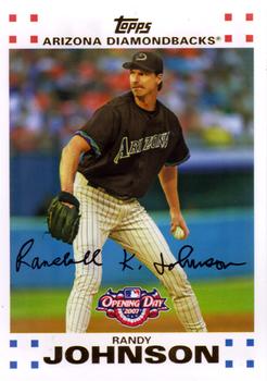 2007 Topps Opening Day #50 Randy Johnson Front