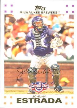 2007 Topps Opening Day #96 Johnny Estrada Front