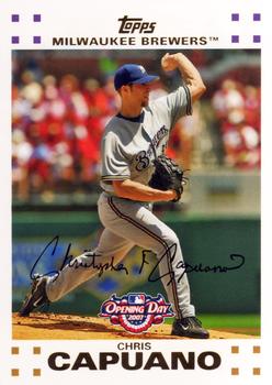 2007 Topps Opening Day #136 Chris Capuano Front