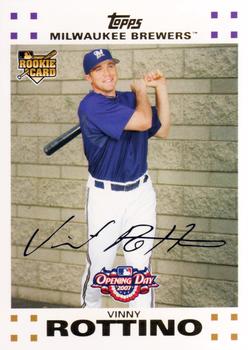 2007 Topps Opening Day #164 Vinny Rottino Front
