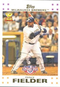 2007 Topps Opening Day #207 Prince Fielder Front