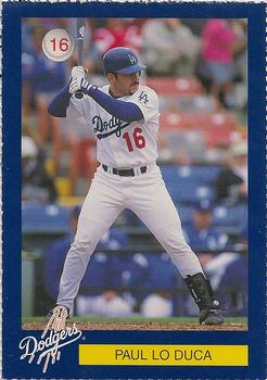 2003 Los Angeles Dodgers Police #NNO Paul Lo Duca Front