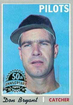 2019 Topps Heritage - 50th Anniversary Buybacks #473 Don Bryant Front