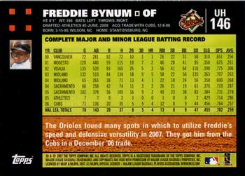 2007 Topps Updates & Highlights #UH146 Freddie Bynum Back