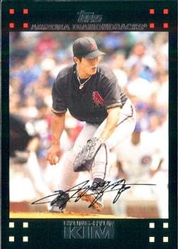 2007 Topps Updates & Highlights #UH45 Byung-Hyun Kim Front