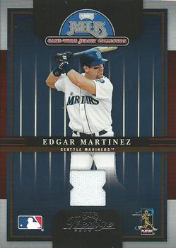 2005 Playoff Prestige - MLB Game-Worn Jersey Collection #11 Edgar Martinez Front