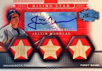 2007 Topps Triple Threads #128 Justin Morneau Front