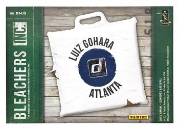 2019 Donruss - Bleachers Inc. Autographs #BI-LG Luiz Gohara Back