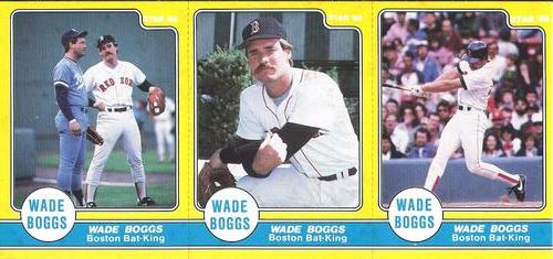 1986 Star Wade Boggs - Sticker Panels #NNO Wade Boggs Front
