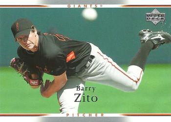 2007 Upper Deck #921 Barry Zito Front