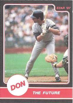 1987 Star Don Mattingly - Separated #12 Don Mattingly Front
