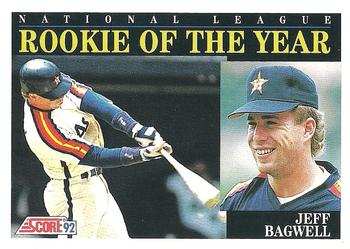 1992 Score #793 Jeff Bagwell Front