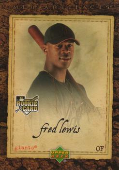 2007 Upper Deck Artifacts #80 Fred Lewis Front
