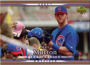 2007 Upper Deck First Edition #189 Matt Murton Front