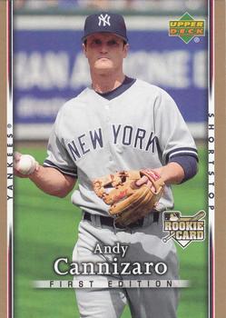 2007 Upper Deck First Edition #30 Andy Cannizaro Front