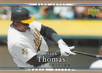 2007 Upper Deck First Edition #127 Frank Thomas Front