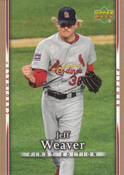 2007 Upper Deck First Edition #291 Jeff Weaver Front