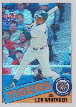 2005 Topps All-Time Fan Favorites - Refractors #23 Lou Whitaker Front