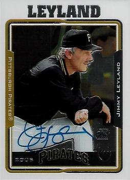 2005 Topps Retired Signature Edition - Autographs #TA-JL Jim Leyland Front
