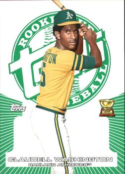 2005 Topps Rookie Cup - Green #33 Claudell Washington Front