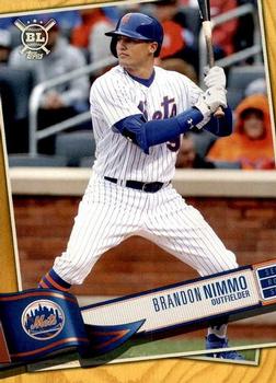 2019 Topps Big League - Gold #89 Brandon Nimmo Front