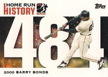2005 Topps Updates & Highlights - Barry Bonds Home Run History #BB 484 Barry Bonds Front