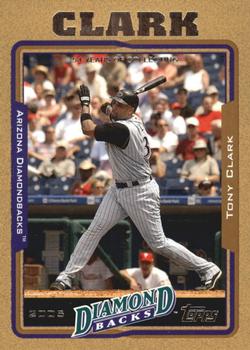 2005 Topps Updates & Highlights - Gold #UH3 Tony Clark Front