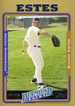 2005 Topps Updates & Highlights - Gold #UH48 Shawn Estes Front