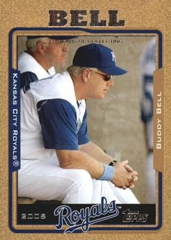 2005 Topps Updates & Highlights - Gold #UH86 Buddy Bell Front