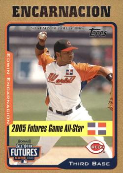 2005 Topps Updates & Highlights - Gold #UH207 Edwin Encarnacion Front