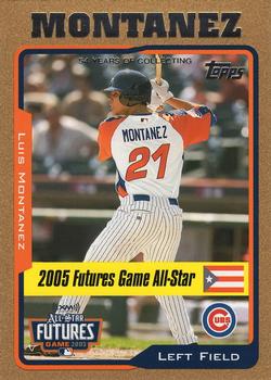 2005 Topps Updates & Highlights - Gold #UH210 Lou Montanez Front