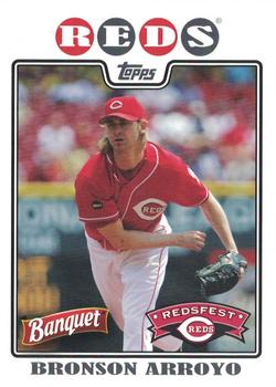 2008 Topps Redsfest #8 Bronson Arroyo Front