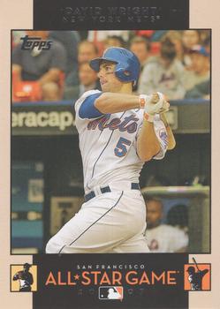 2007 Topps All-Star FanFest #4 David Wright Front