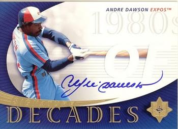 2005 UD Ultimate Signature Edition - Decades #SD-AD Andre Dawson Front