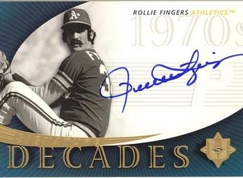 2005 UD Ultimate Signature Edition - Decades #SD-RF Rollie Fingers Front