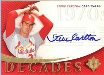 2005 UD Ultimate Signature Edition - Decades #SD-SC Steve Carlton Front