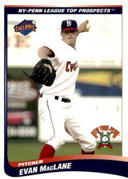 2004 Choice New York-Penn League Top Prospects #8 Evan MacLane Front