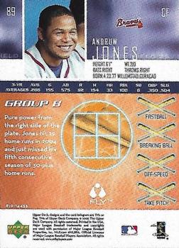 2005 Upper Deck Pro Sigs - Flyball #89 Andruw Jones Back