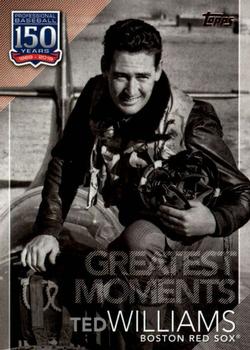 2019 Topps - 150 Years of Professional Baseball - Greatest Moments #GM-7 Ted Williams Front