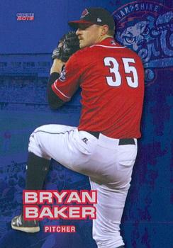 2019 Choice New Hampshire Fisher Cats #2 Bryan Baker Front