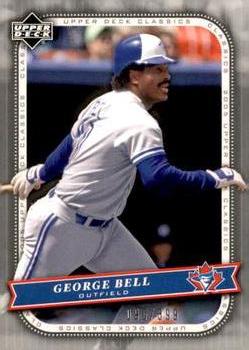 2005 Upper Deck Classics - Silver #38 George Bell Front