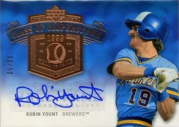 2005 Upper Deck Hall of Fame - Class of Cooperstown Autograph #CC-RY1 Robin Yount Front