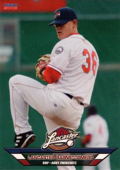 2006 Choice Lancaster Barnstormers #24 Andy Zwirchitz Front