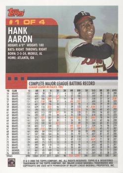 2000 All-Star FanFest Tribute to Hank Aaron #1 Hank Aaron Back