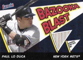 2006 Bazooka - Blasts Bat Relics #BBL-PL Paul Lo Duca Front