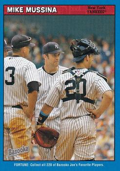 2006 Bazooka - Blue Fortune #35 Mike Mussina Front