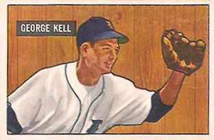 1951 Bowman #46 George Kell Front