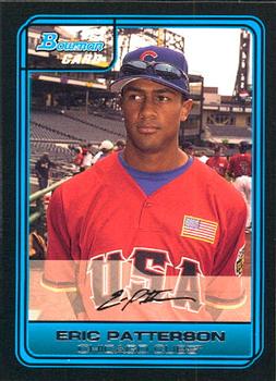 2006 Bowman Draft Picks & Prospects - Futures Game Prospects #FG15 Eric Patterson Front