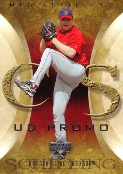 2005 Upper Deck Artifacts - UD Promos #27 Curt Schilling Front